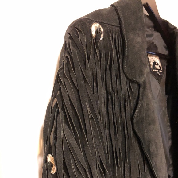 Fridge black suede jacket - Picture 4 of 6